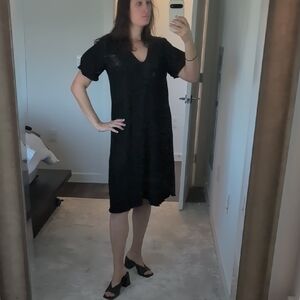 Zara Black Midi Dress